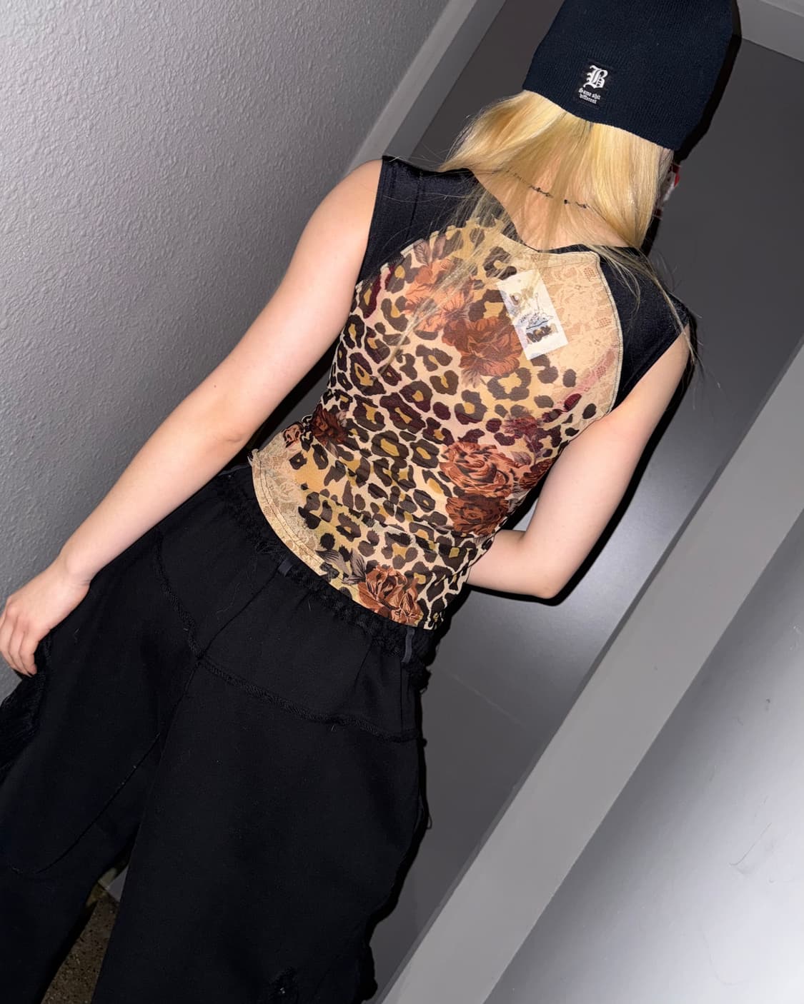 일본빈티지 디테일 슬리브리스  상품이미지4