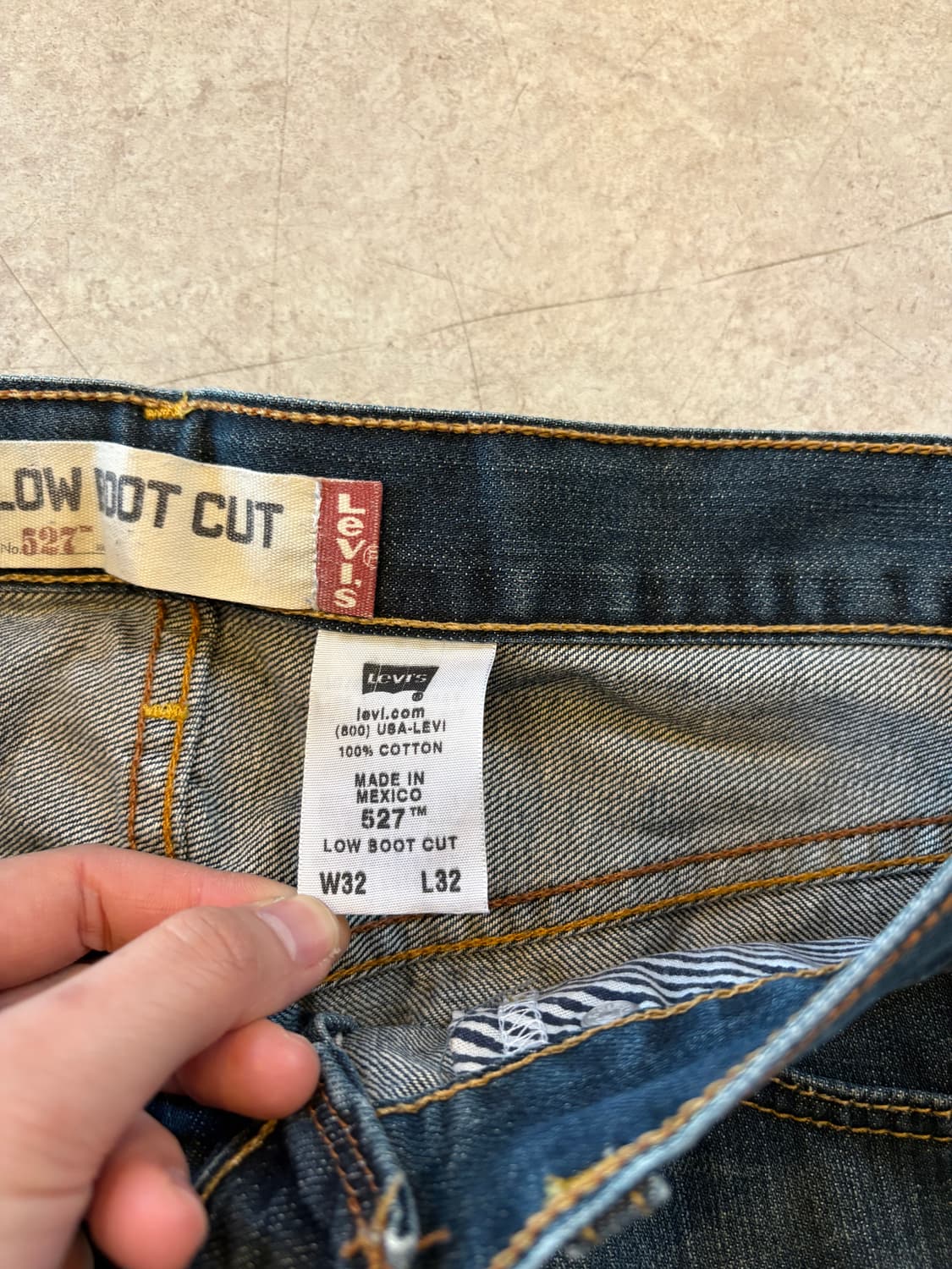 Levis 리바이스 527 부츠컷 데님 팬츠 32X32 상품이미지3