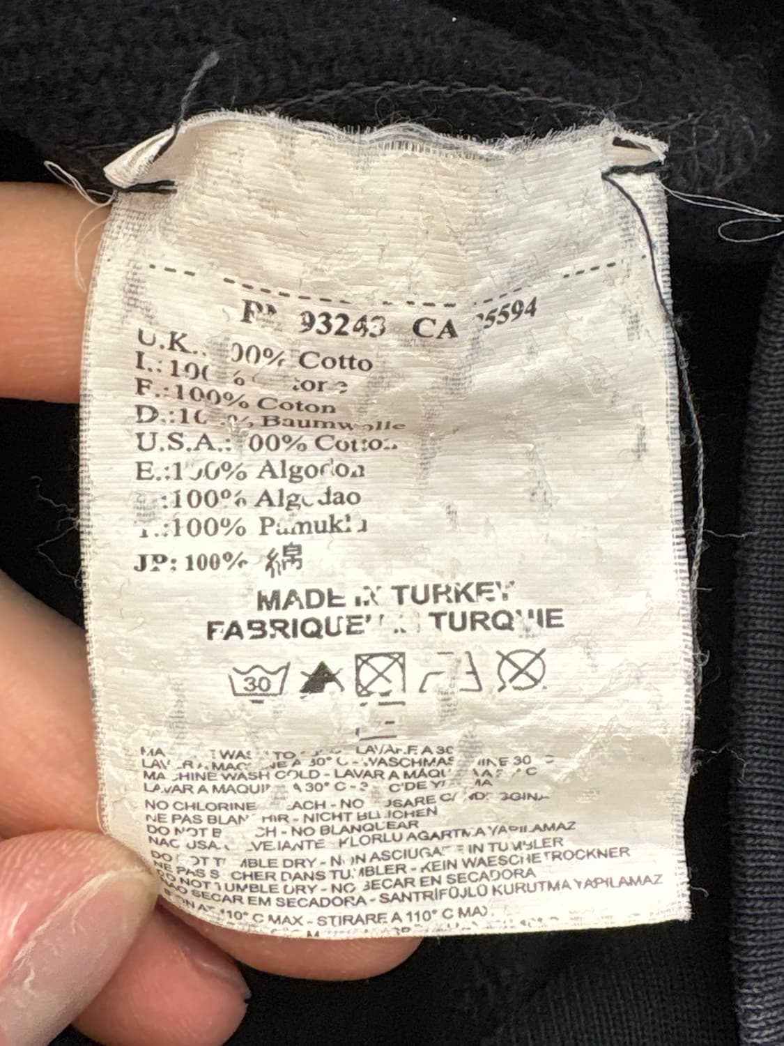 디젤 자수 후드티 상품이미지10