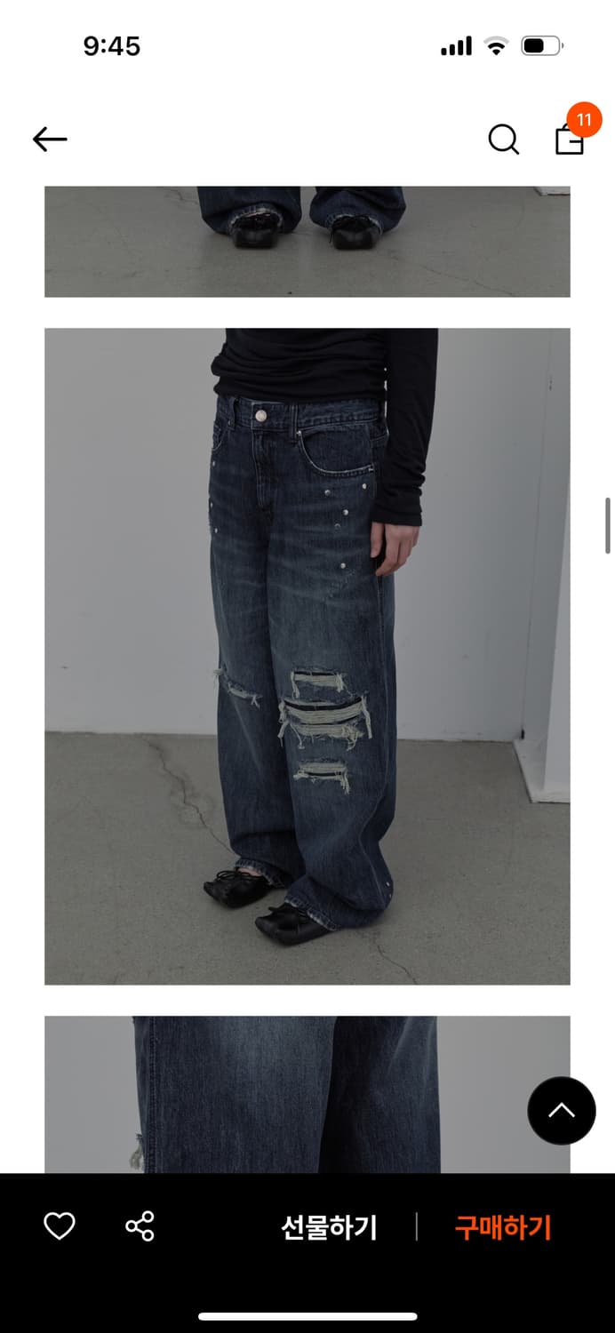 LCDC 엘씨디씨 티엠 데님 팬츠 바지 상품이미지2