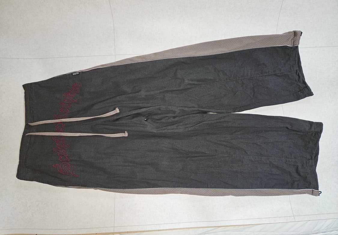 스컬프터 메쉬 린넨 팬츠 차콜  상품이미지9