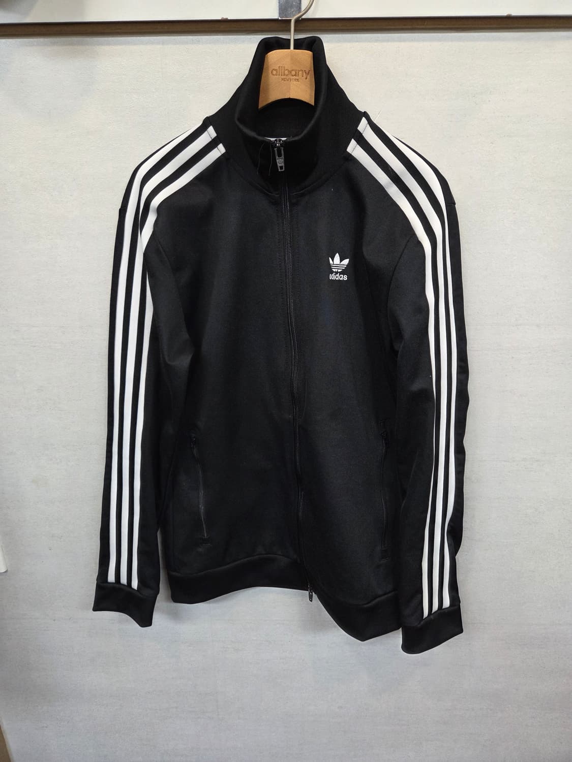 아디다스 베켄바우어 투웨이 트랙탑 져지 검흰 xs 상품이미지1