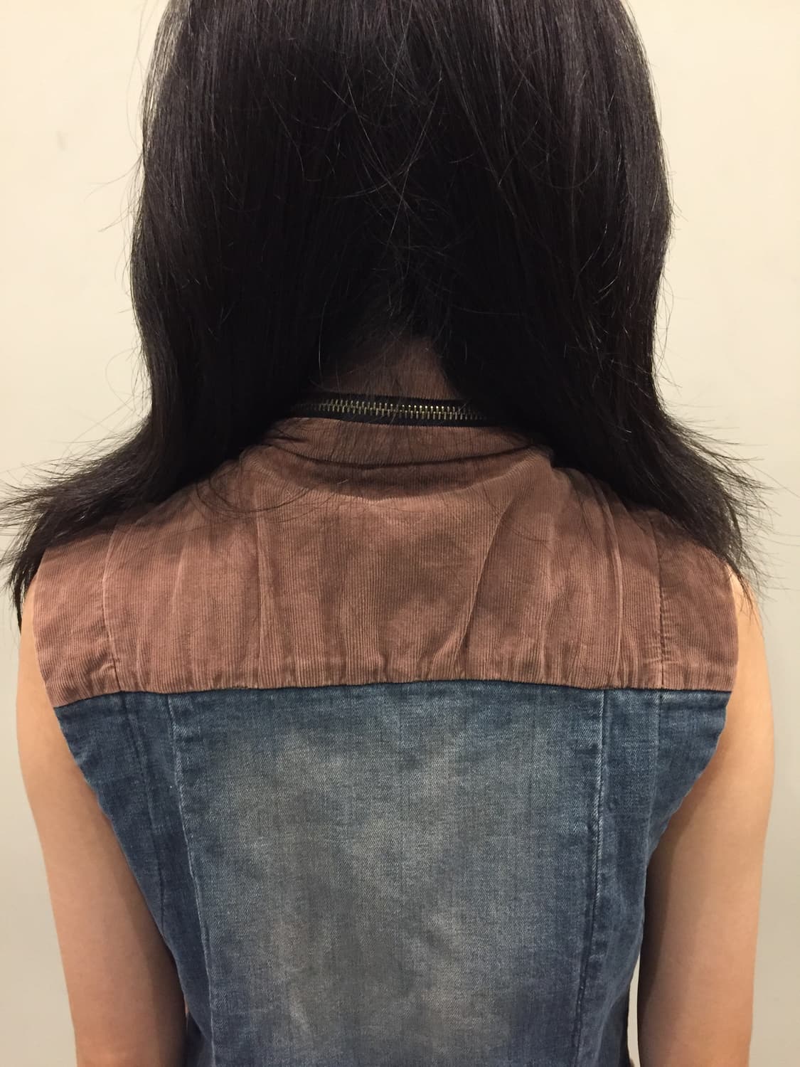 일본 디자이너 하이넥 베스트 자켖 상품이미지7