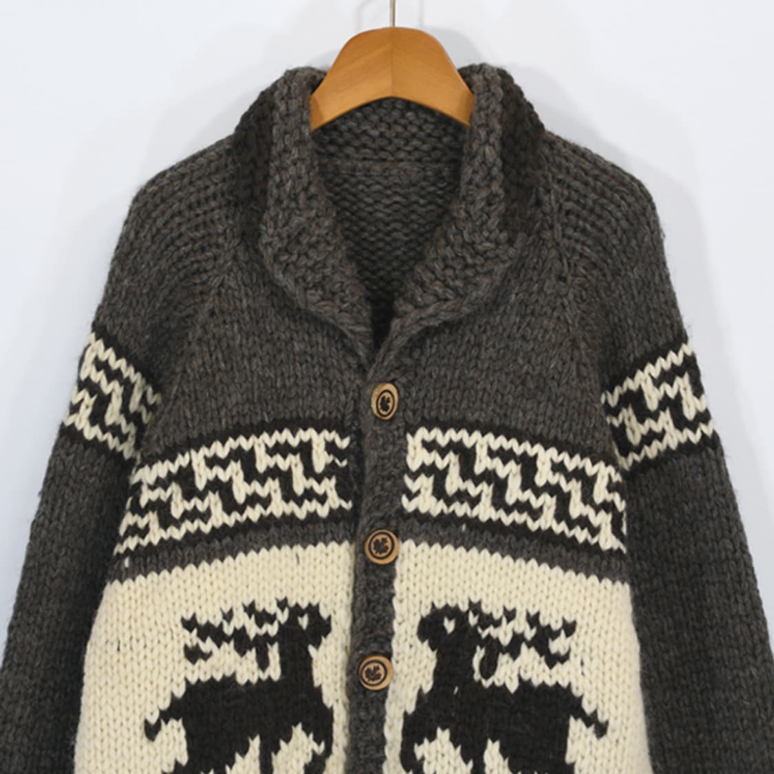 Cowichan 빈티지울가디건 상품이미지3