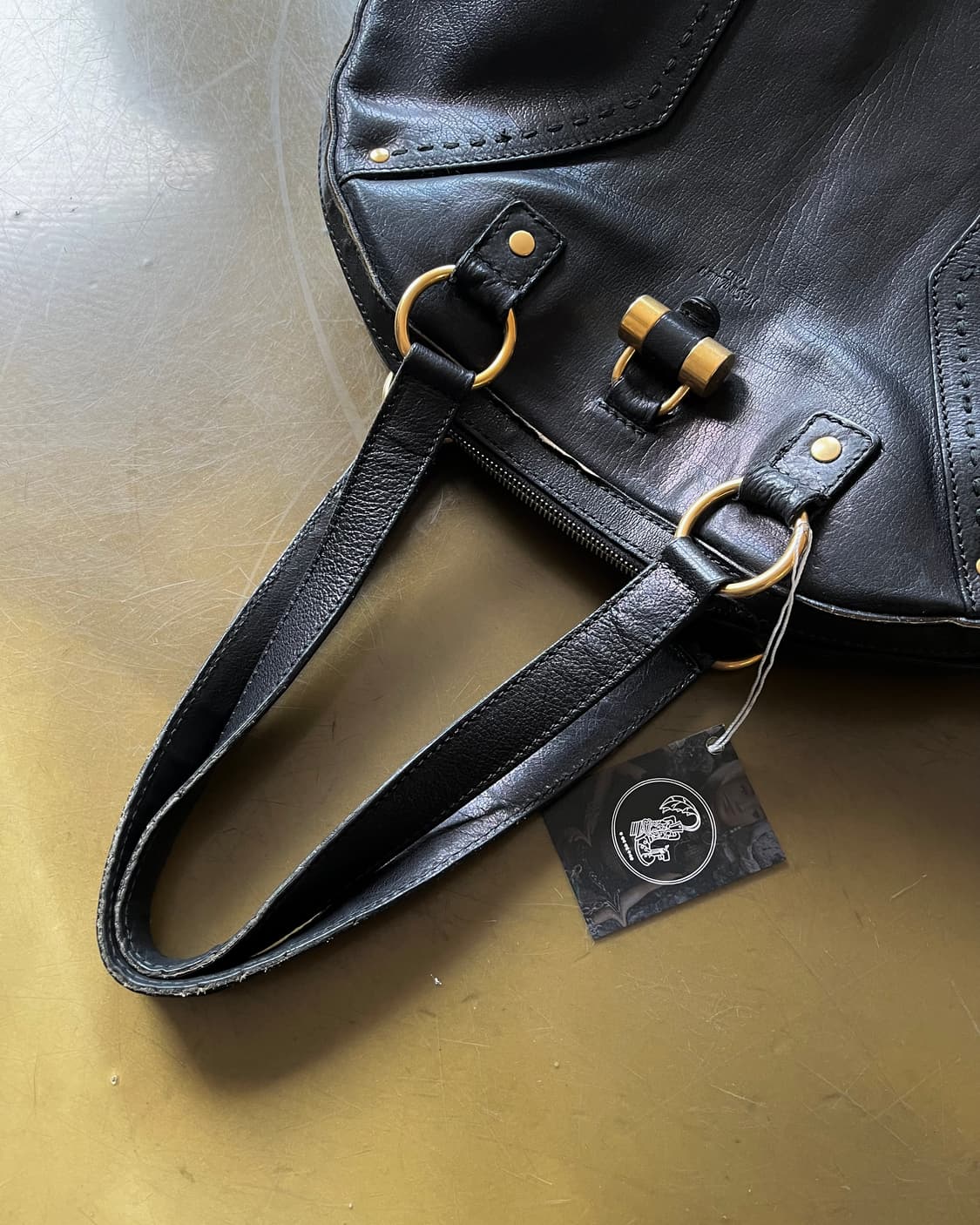 2000s SAINT LAURENT Lambskin Muse Bag 상품이미지5