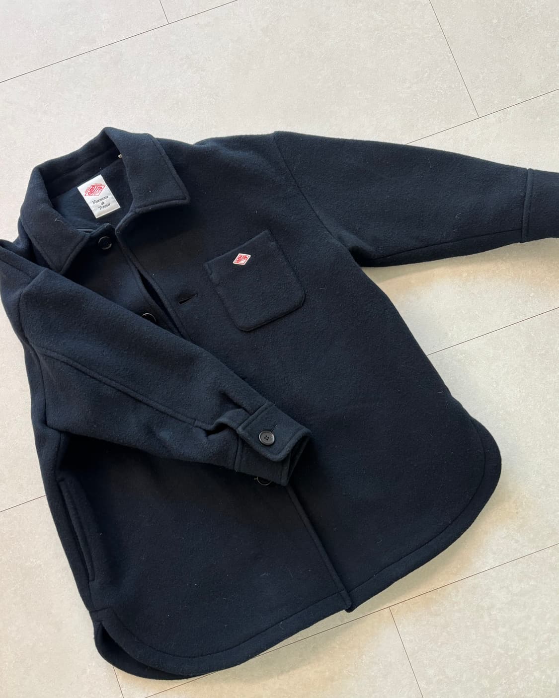 단톤 울 멜튼 코트 상품이미지1