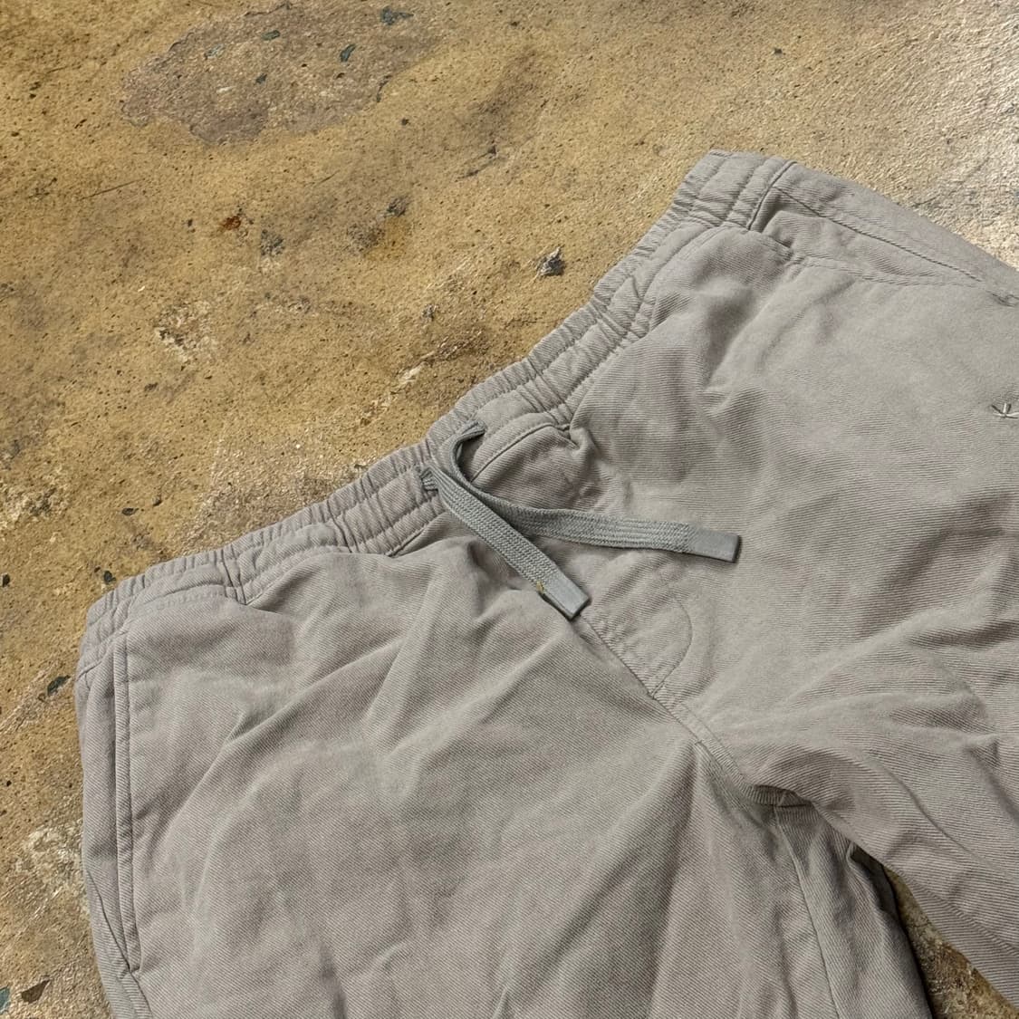 [정품/L] 스노우 피크 그레이 면 트레이닝 조거팬츠 b18 상품이미지1