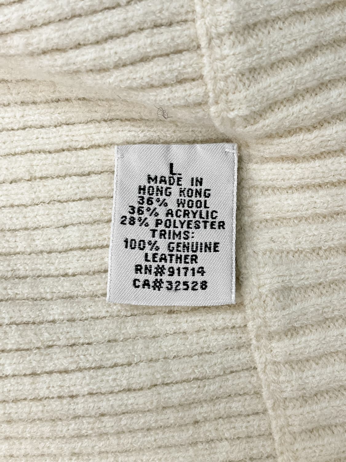 아르마니 익스체인지 레어 울 집 니트 상품이미지8