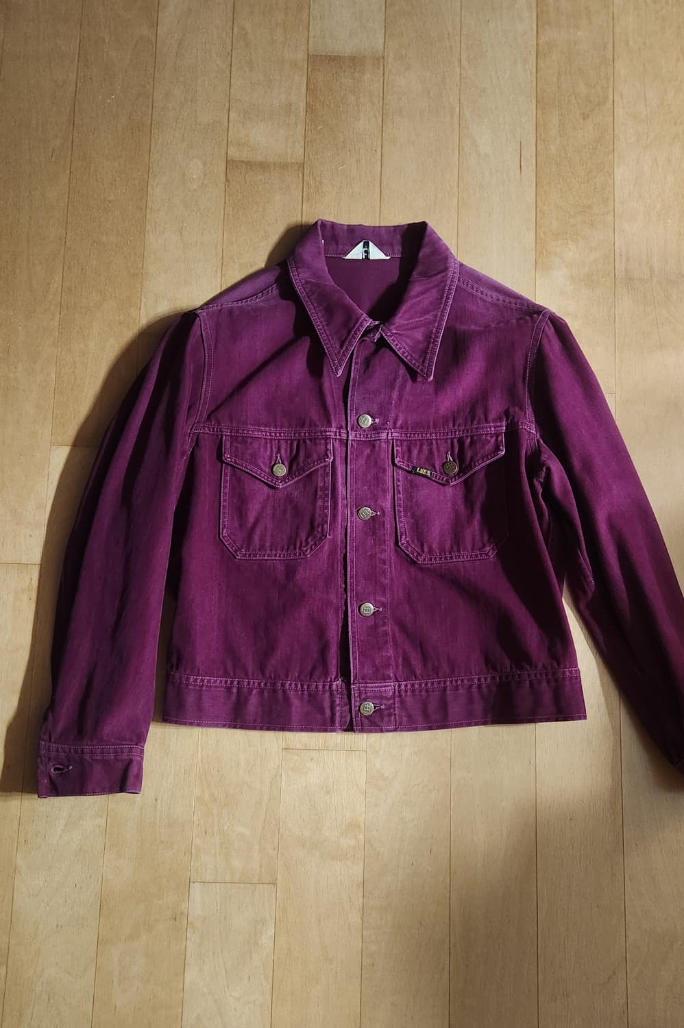 70s lee 몰스킨 자켓 버건디 상품이미지1