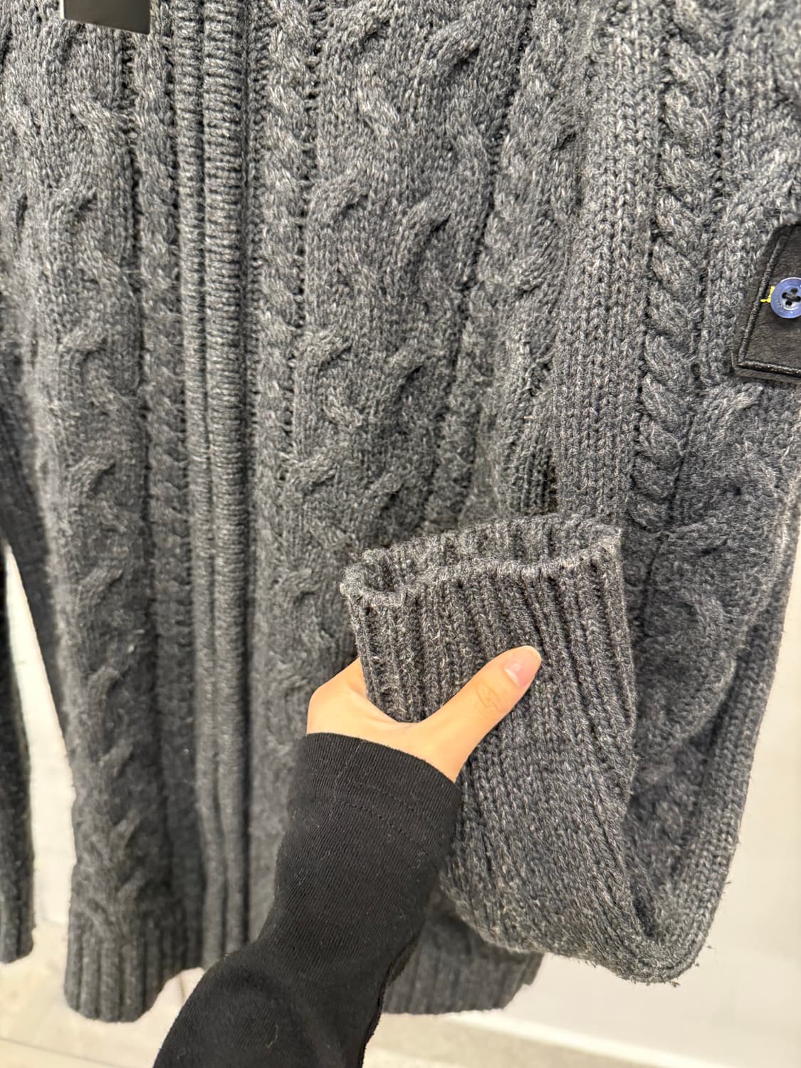 Stone Island‘s knit zip-up cardigan 상품이미지3