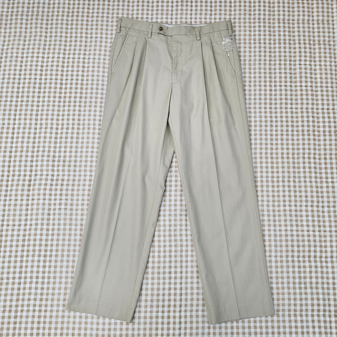 유니클로 와이드 면바지 남자32 상품이미지1