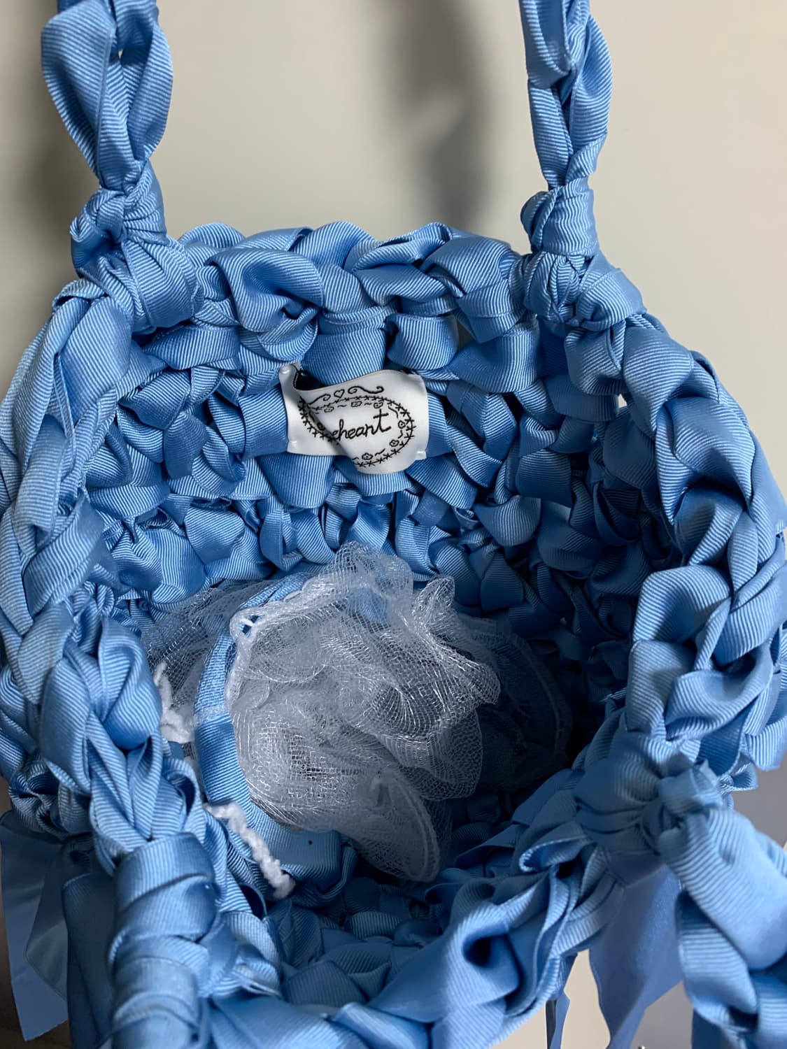 새상품) 크로쉐안트 매트삭 마린 (정가 98,000원) 상품이미지6