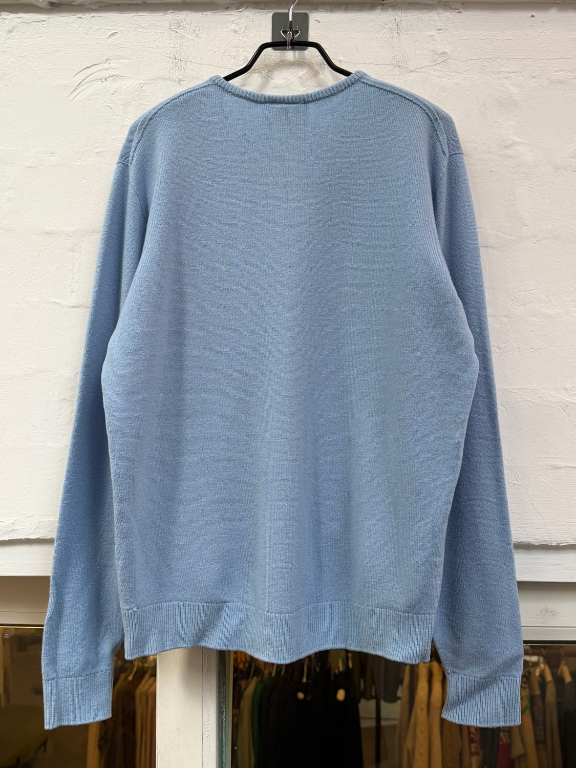 Glenbrae Spirol 브이넥 램스울 블렌드 니트 UK M 상품이미지6