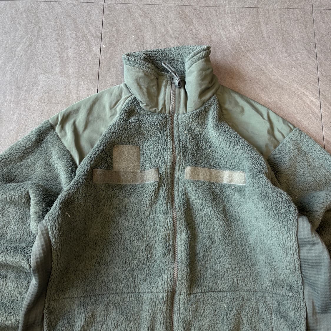 미군 젠3 카키 플리스 자켓 상품이미지3