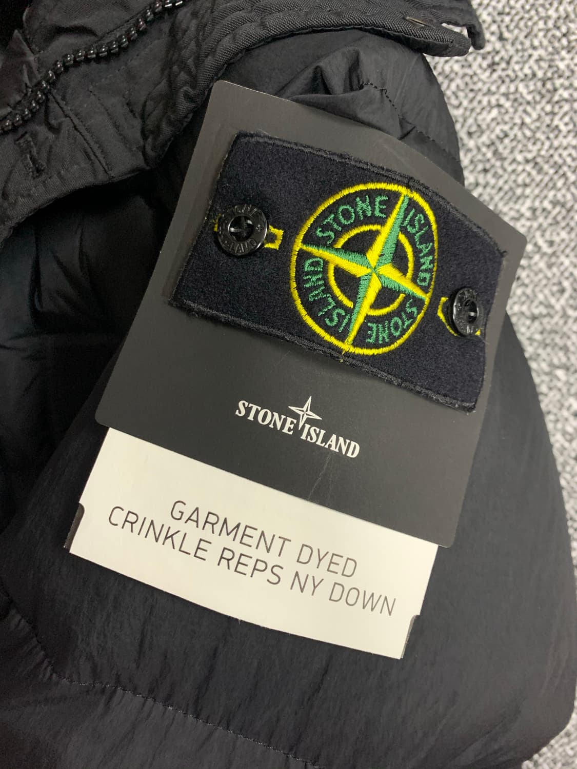 [S] 스톤아일랜드 19fw 크링클랩스 다운 롱파카 상품이미지5