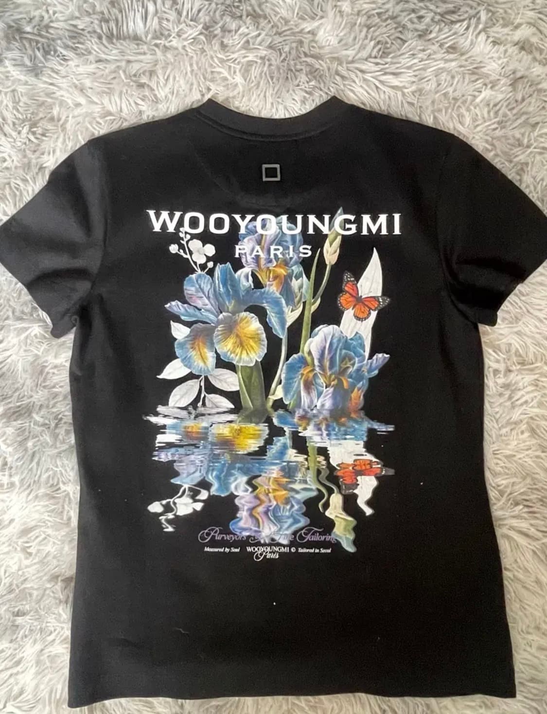 우영미 플라워 백로고 반팔 판매합니다 상품이미지1