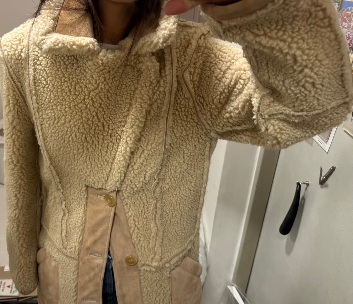 마르지엘라 x H&M 무스탕 xs / 새상품 상품이미지4