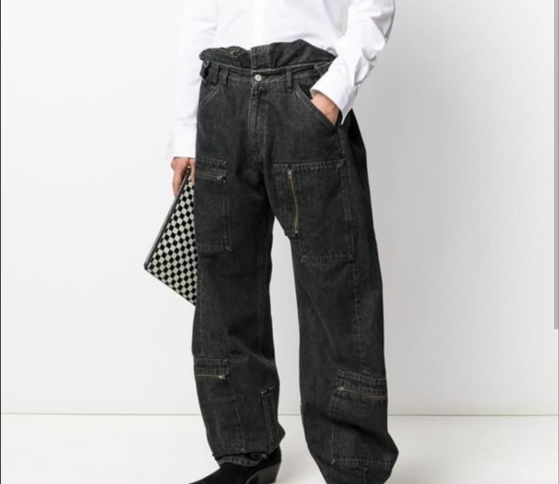 와이프로젝트 팝업진 흑청 xs 상품이미지1