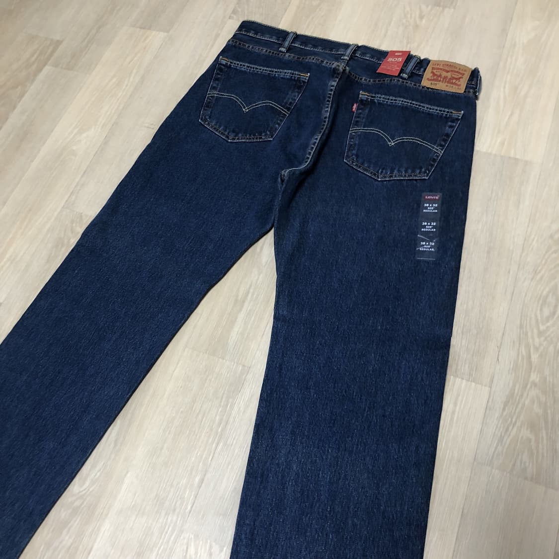 (38) 새상품 리바이스 Levi's 505 레귤러핏 중청 데님 상품이미지9