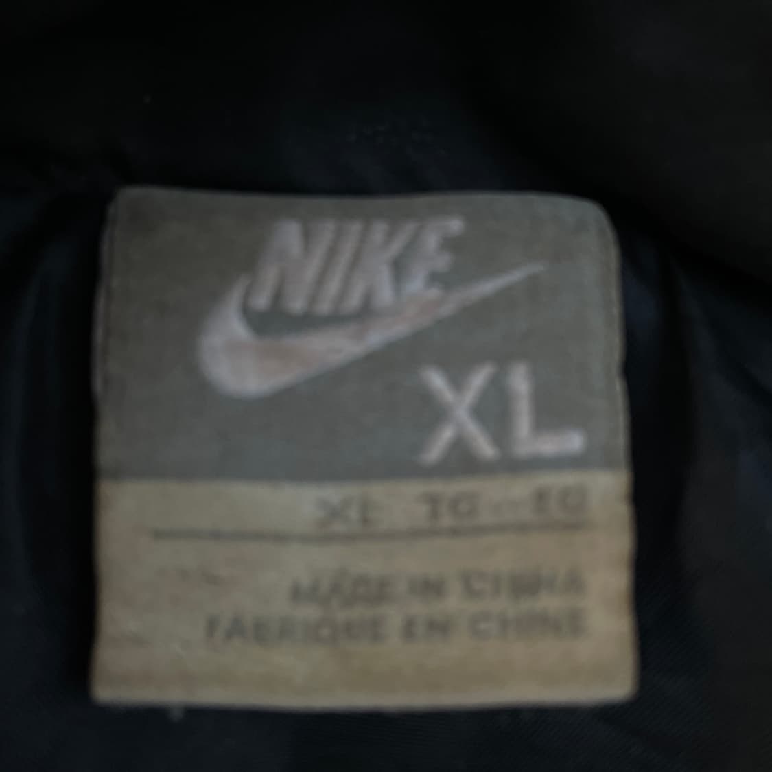 00s 나이키 올드스쿨 블랙 패딩 XL  상품이미지4