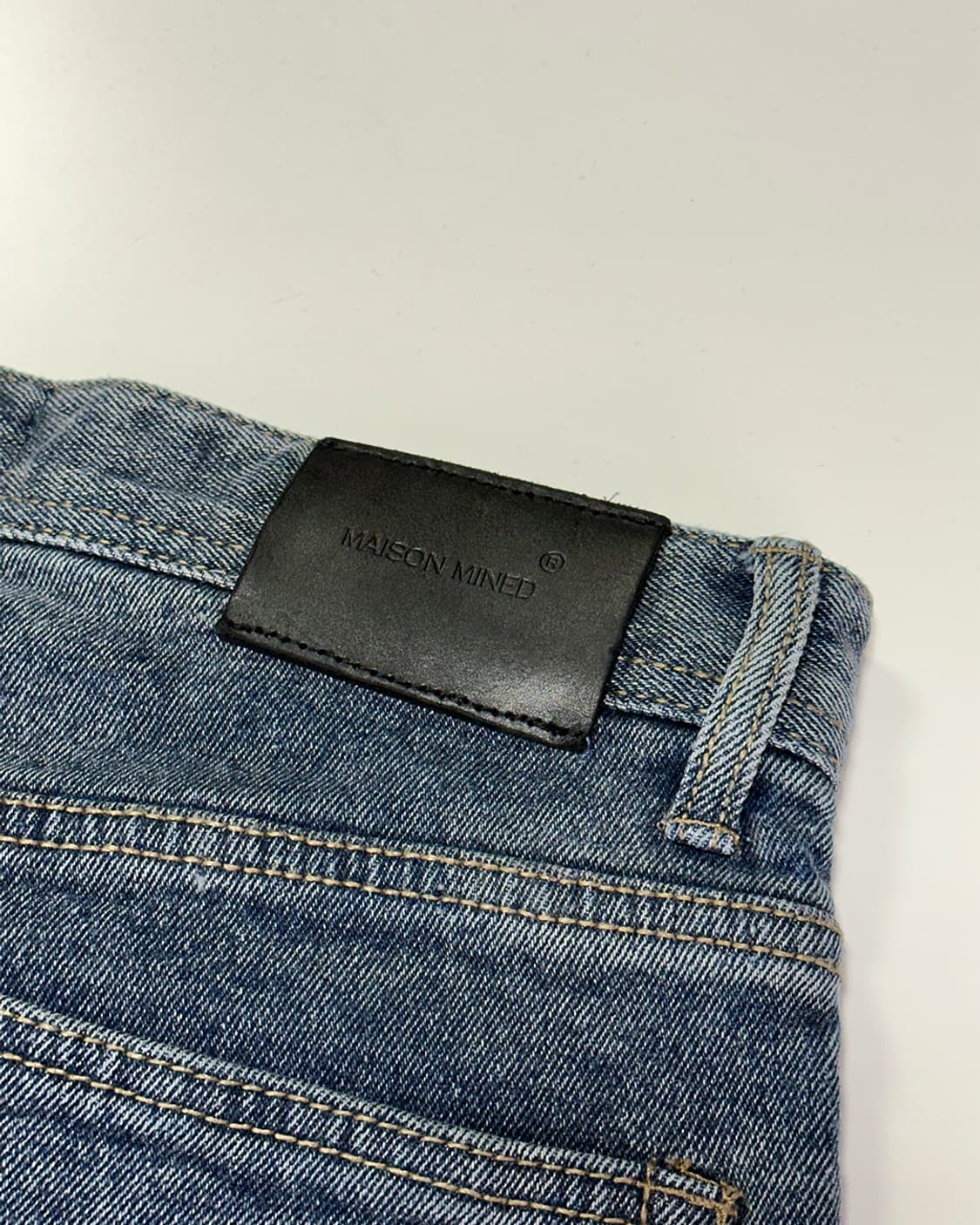 메종미네드 절개 스키니진 상품이미지3