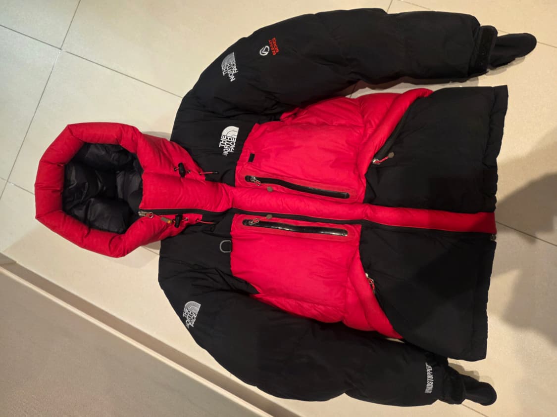 노스페이스 히말라야2 검빨 레드 100사이즈 상품이미지1