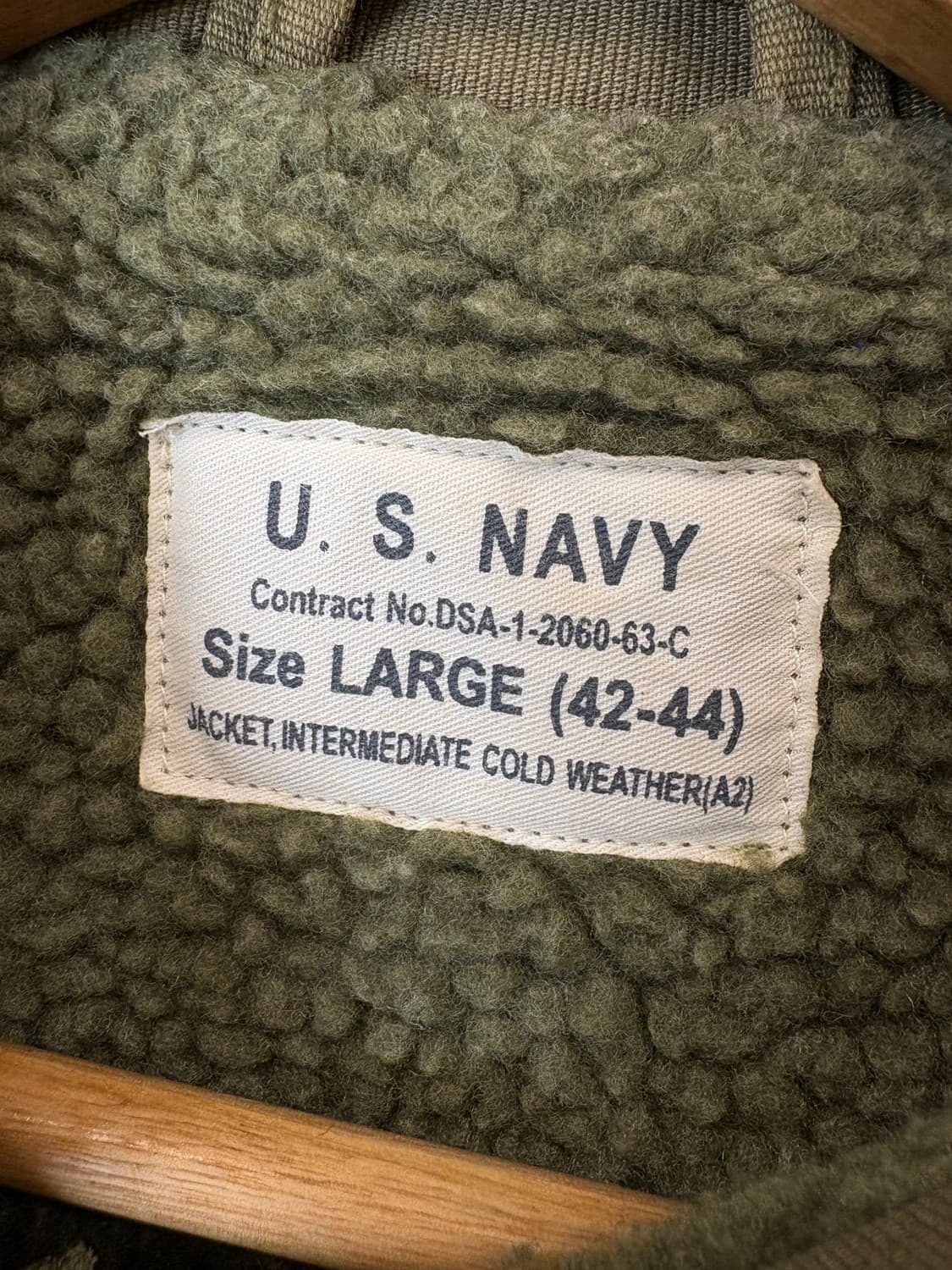 브론슨 A2 USN 덱자켓 상품이미지9