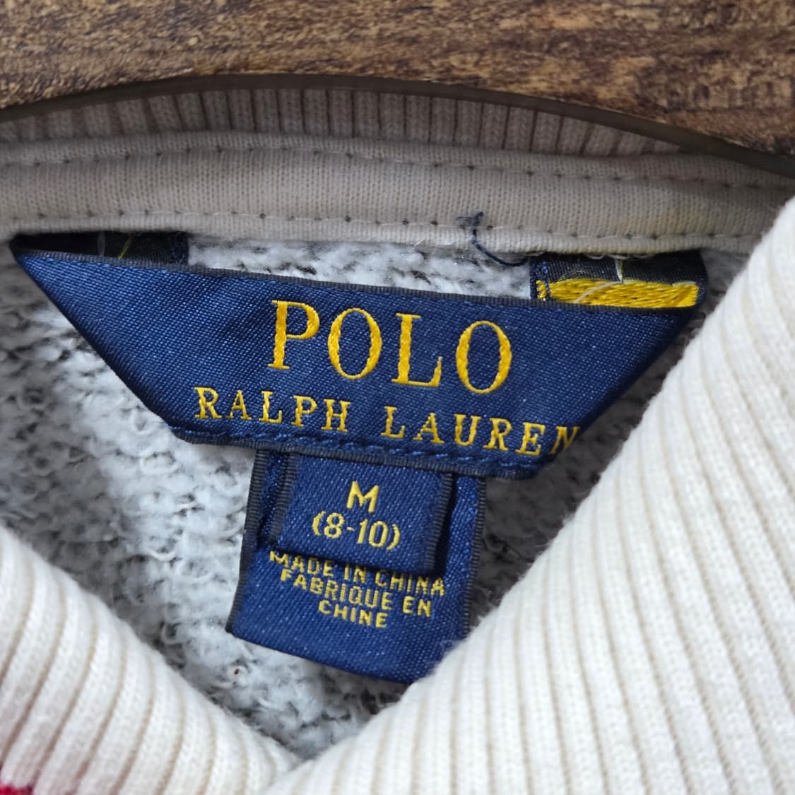 폴로랄프로렌 키즈 숄카라 기모 원피스 M(8/10) 상품이미지2