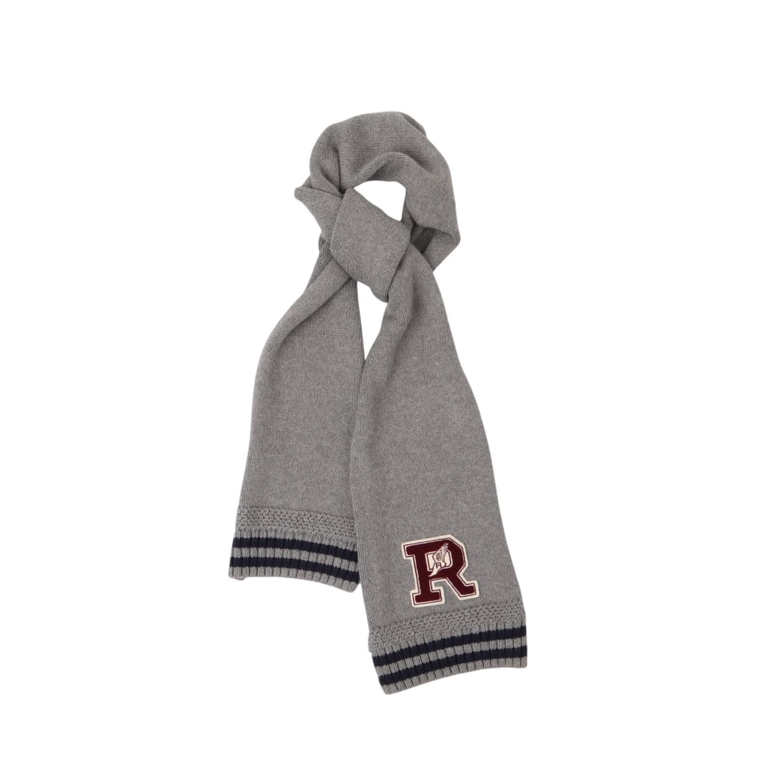 폴로 랄프로렌 레터 윙 P 그레이 머플러 상품이미지1