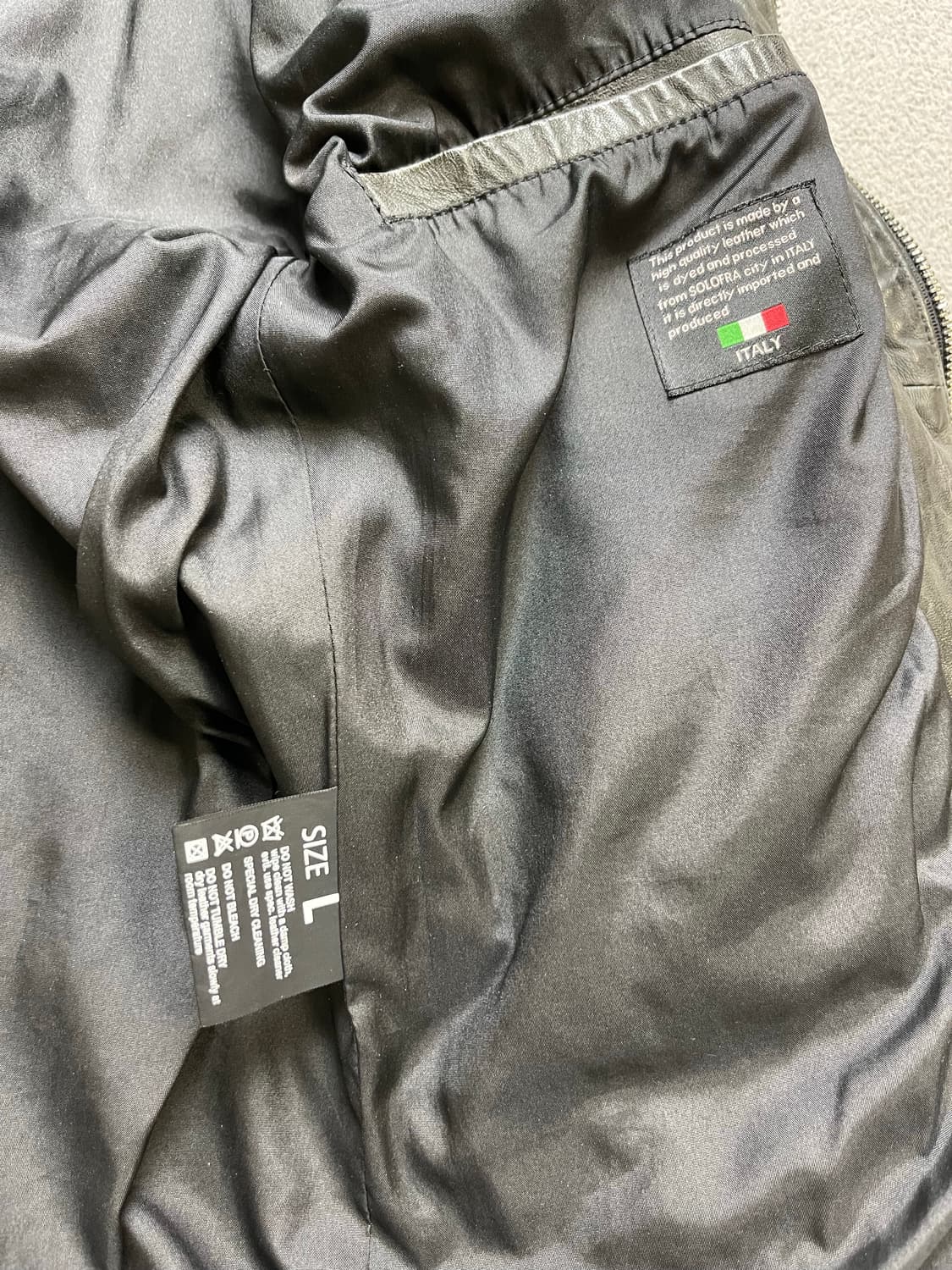 [L] 양가죽 자켓 - 라이더자켓 -95-100 slim jacket 상품이미지10