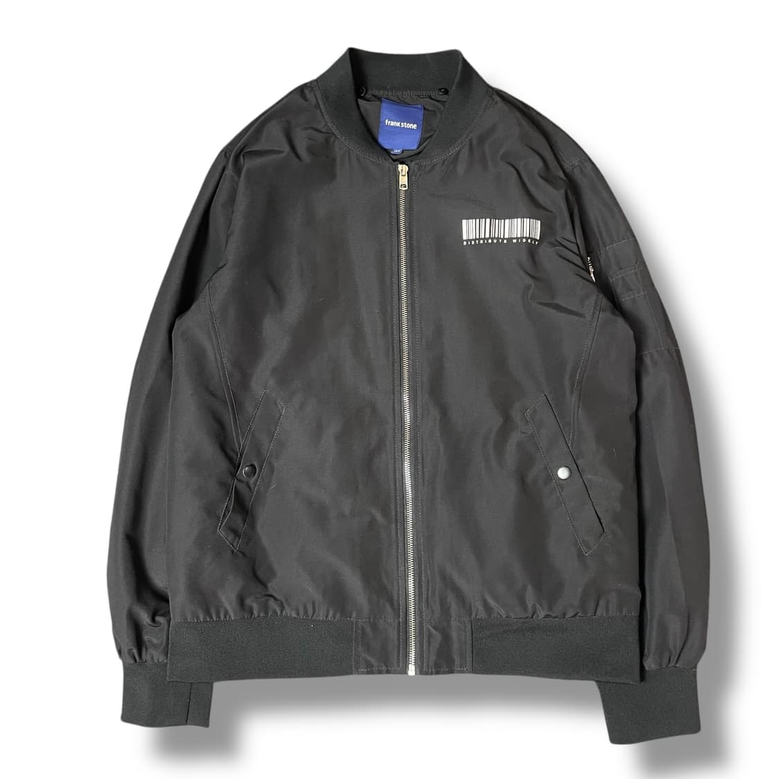 프랭크스톤 블루종 블랙 점퍼 100 상품이미지1