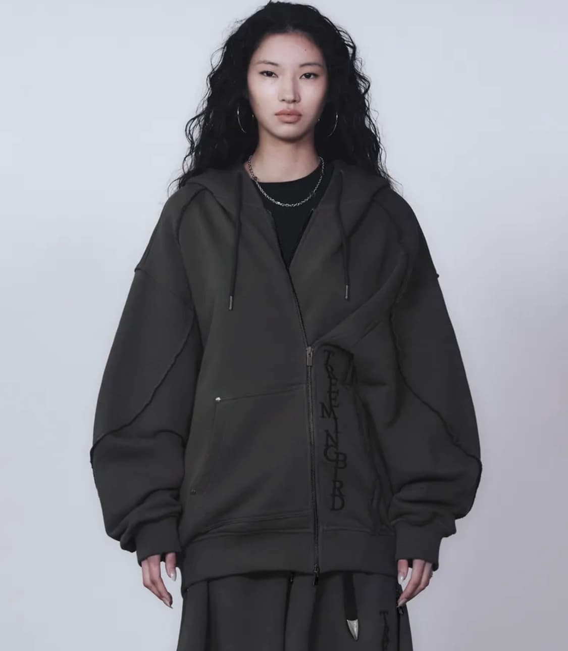 트리밍버드 지퍼 피니싱 후드+버뮤다 Zipper Finishing 상품이미지2