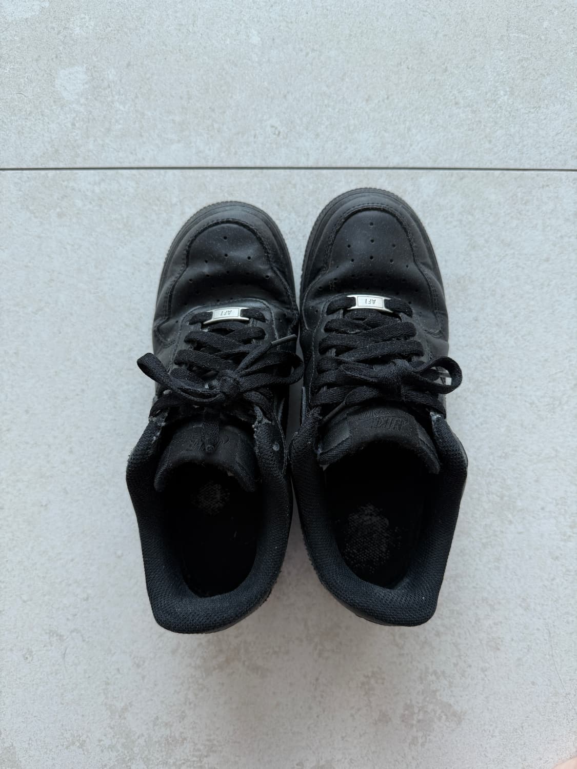 나이키 에어포스 트리플 블랙 상품이미지3