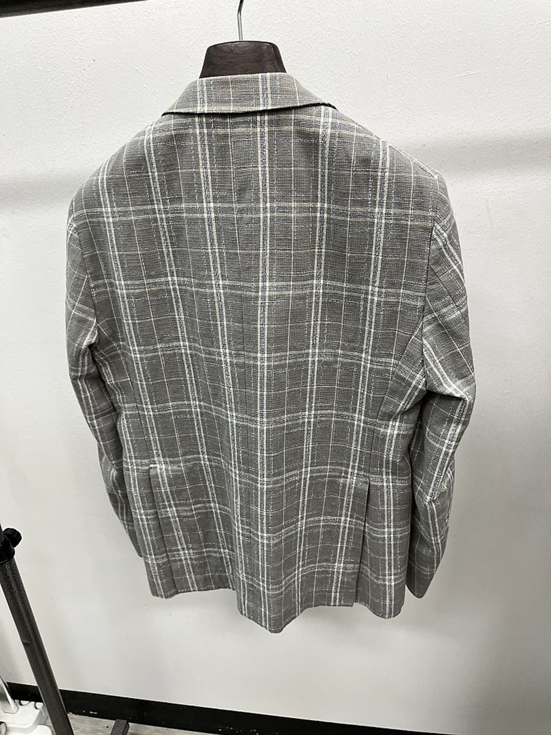 95) 가자리니 그레이 체크자켓  상품이미지6