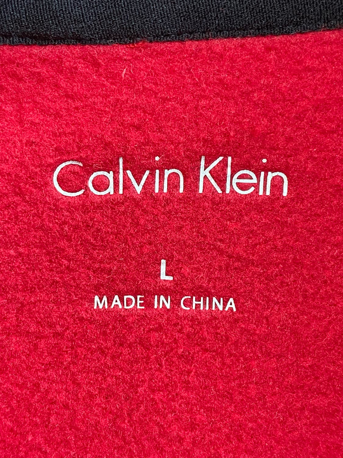 CALVIN KLEIN 플리스 집업자켓(MEN L) 상품이미지7