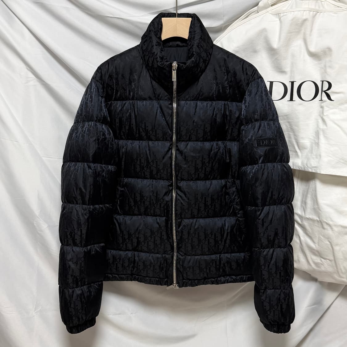 [S+급/50] 디올 오블리크 패딩 블랙 풀구성 상품이미지1