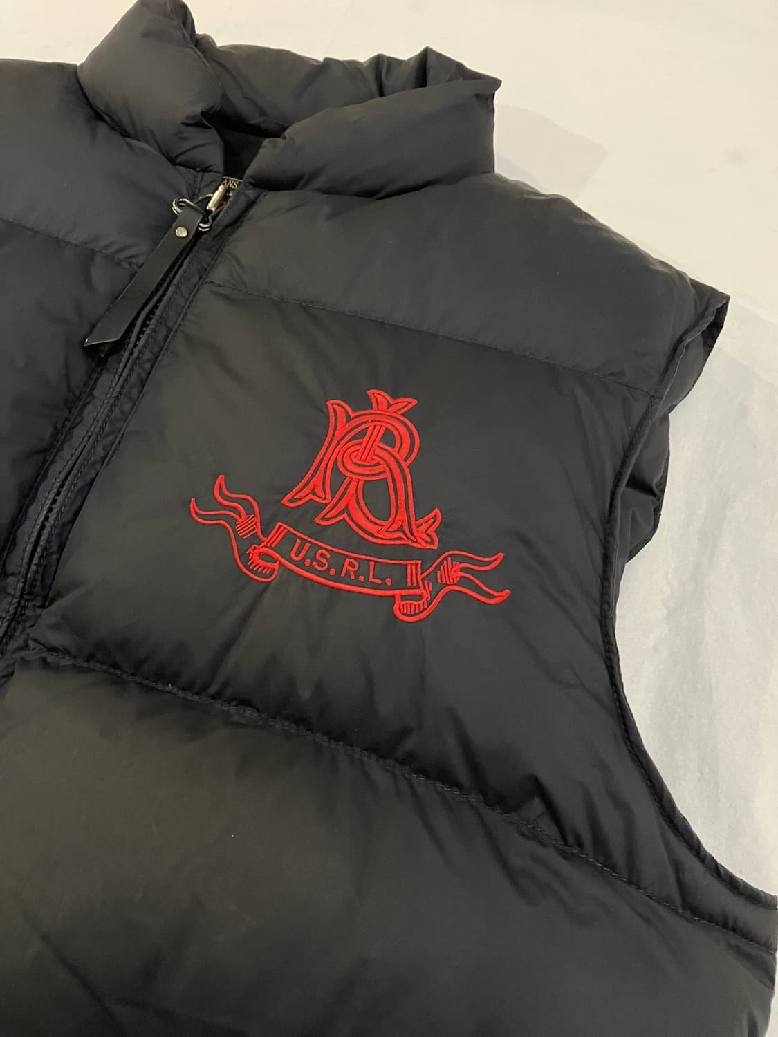 00s 폴로 랄프로렌 USLR 덕다운 패딩조끼 베스트 상품이미지2