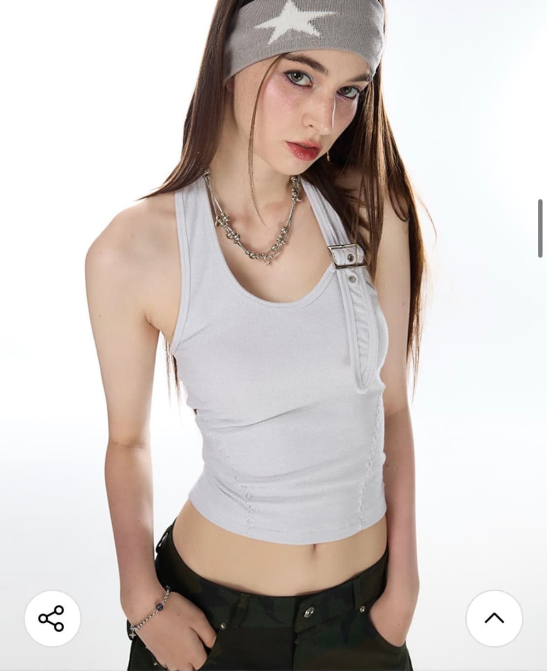 라티젠 L12 버클 홀터 탑 나시 상품이미지1