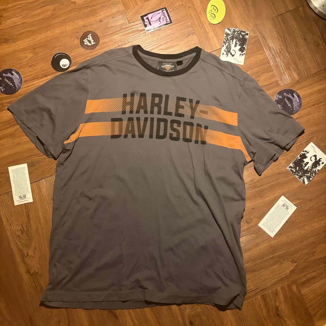 HARLEY DAVIDSON 레이싱 스트라이프 티셔츠 상품이미지3