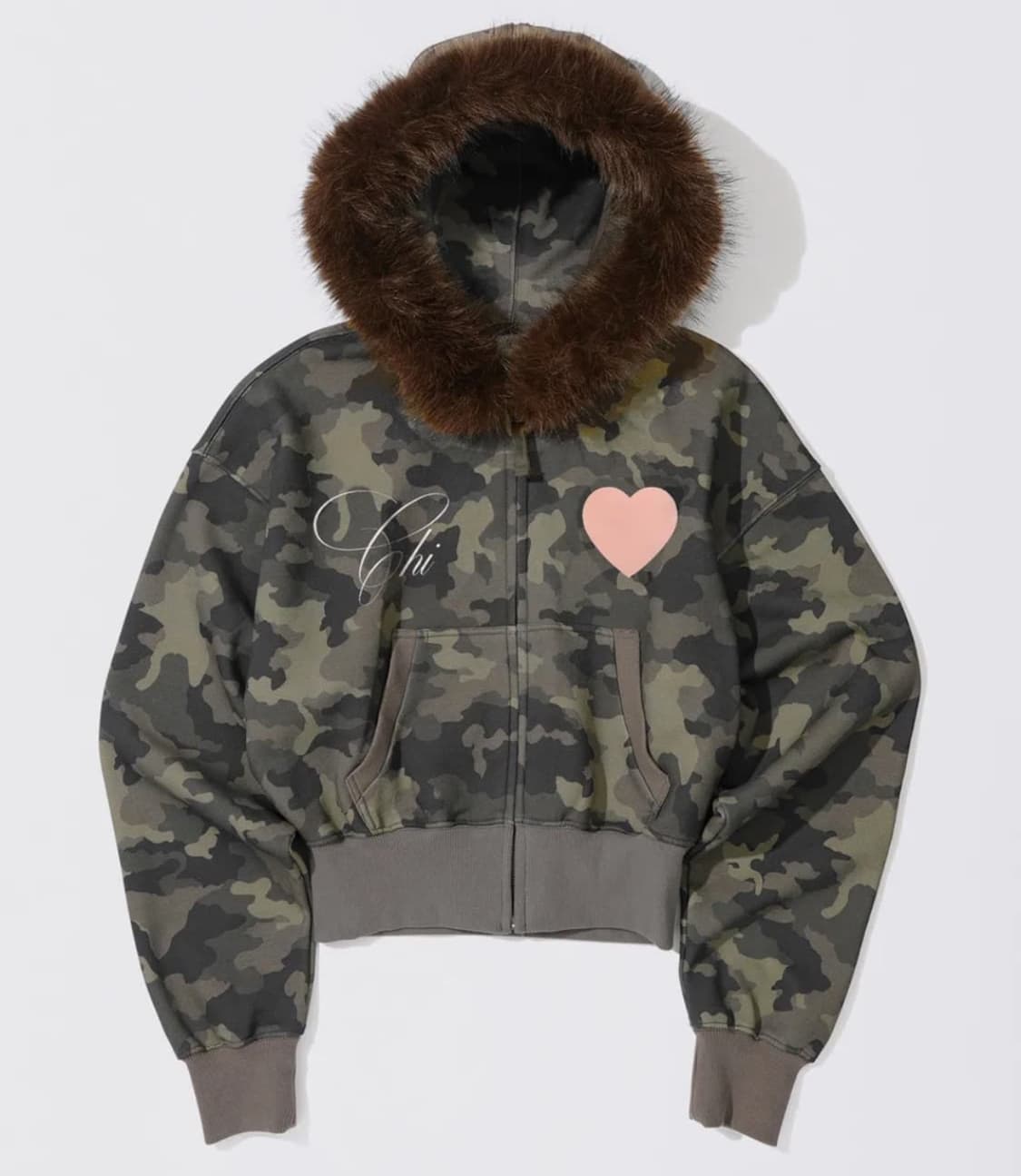 스컬프터 Faux Fur Trimming Hooded Zip-Up For 상품이미지3