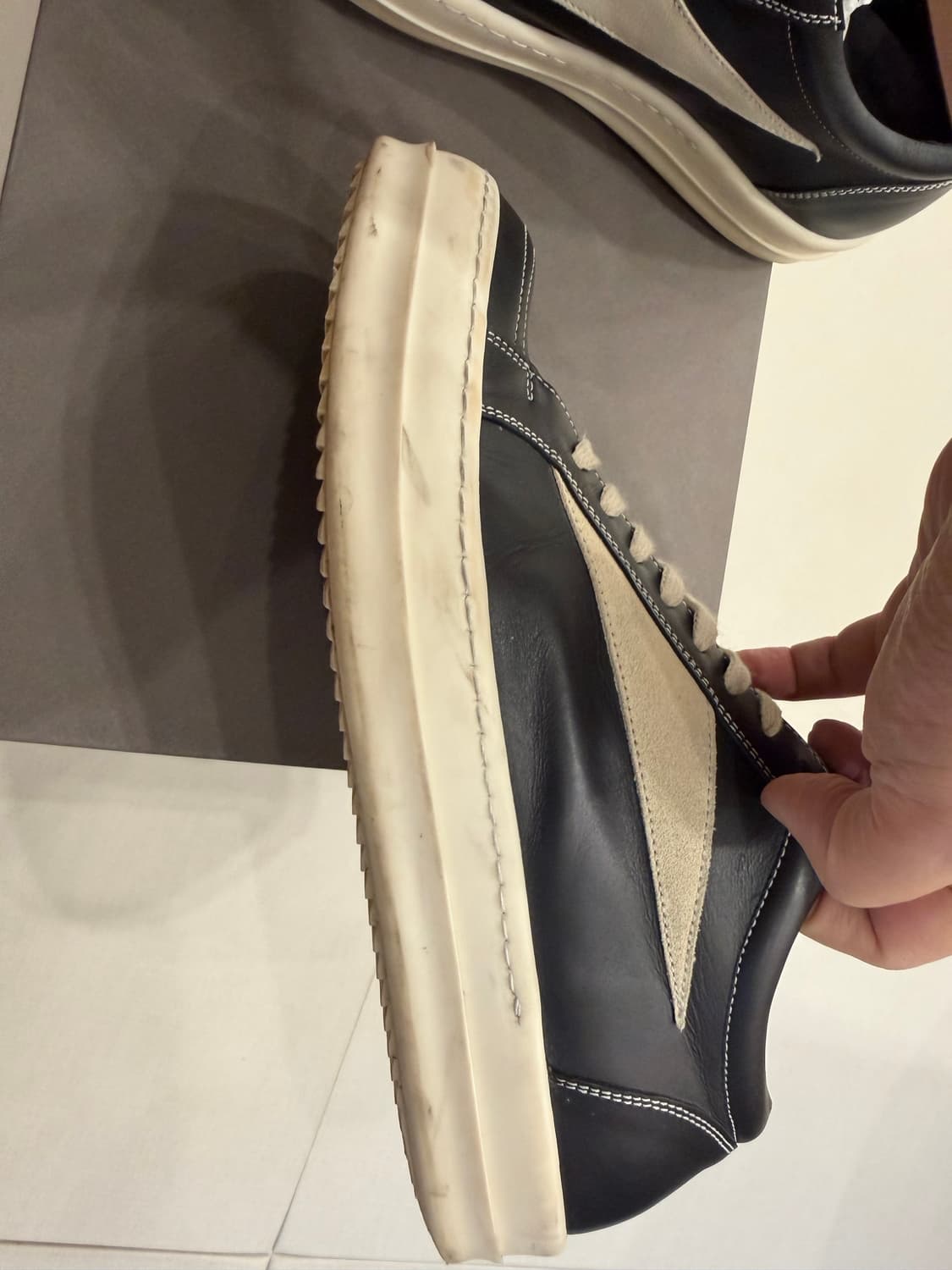 릭오웬스 반스 레더 41 상품이미지5