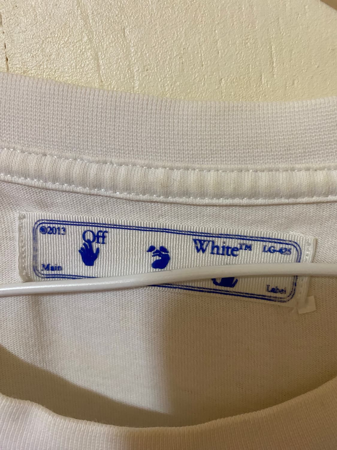 오프화이트 off white 반팔 상품이미지2