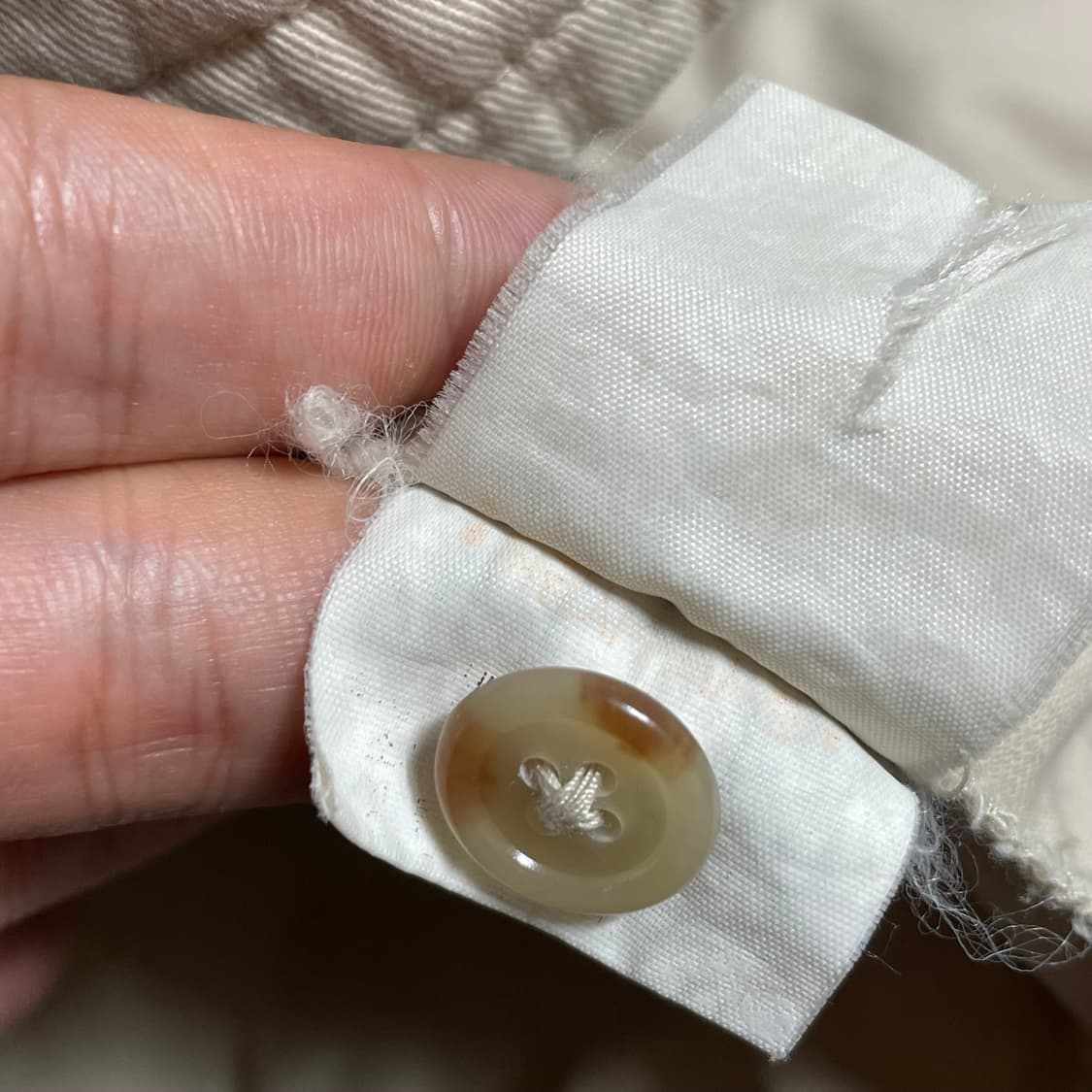 [L] 폴로 90s 신한인터내쇼날 라이트베이지  빈티지 스윙톱 자켓 상품이미지3