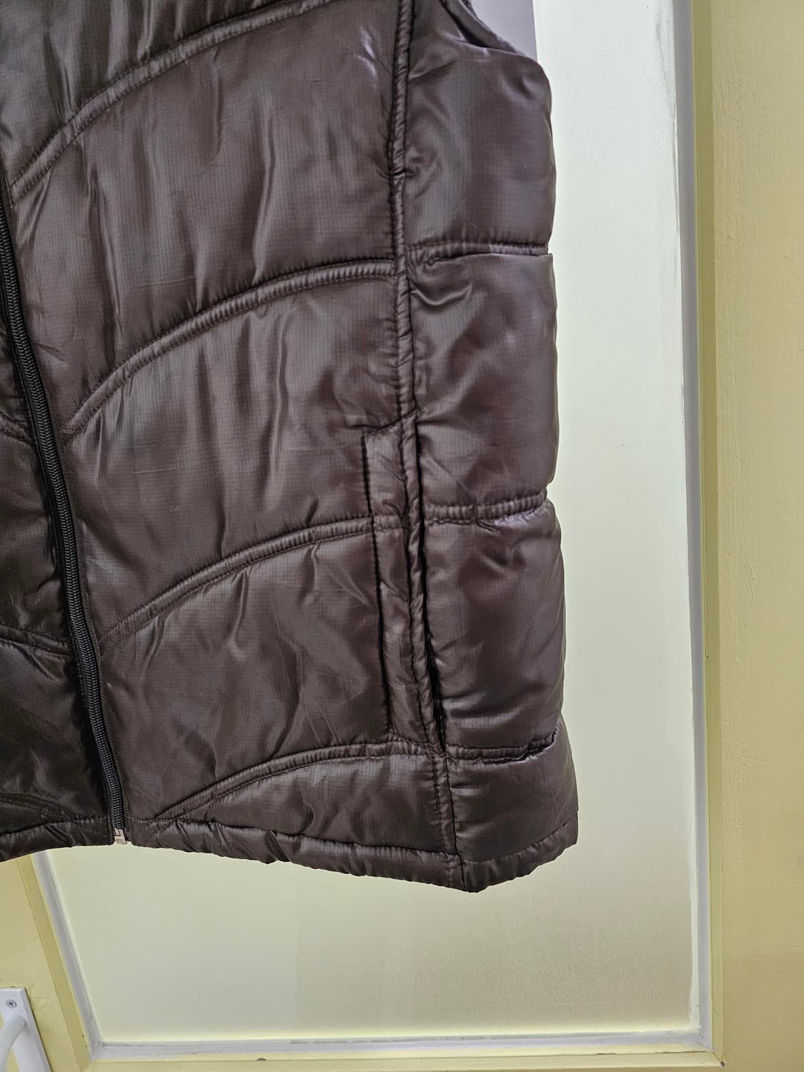 Japan original outdoor 초코브라운 패딩조끼 상품이미지5