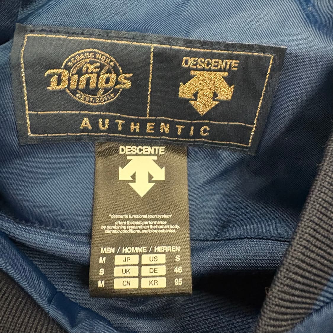 [정품/95] 데상트 NC 다이노스 춘추점퍼 b15 상품이미지5