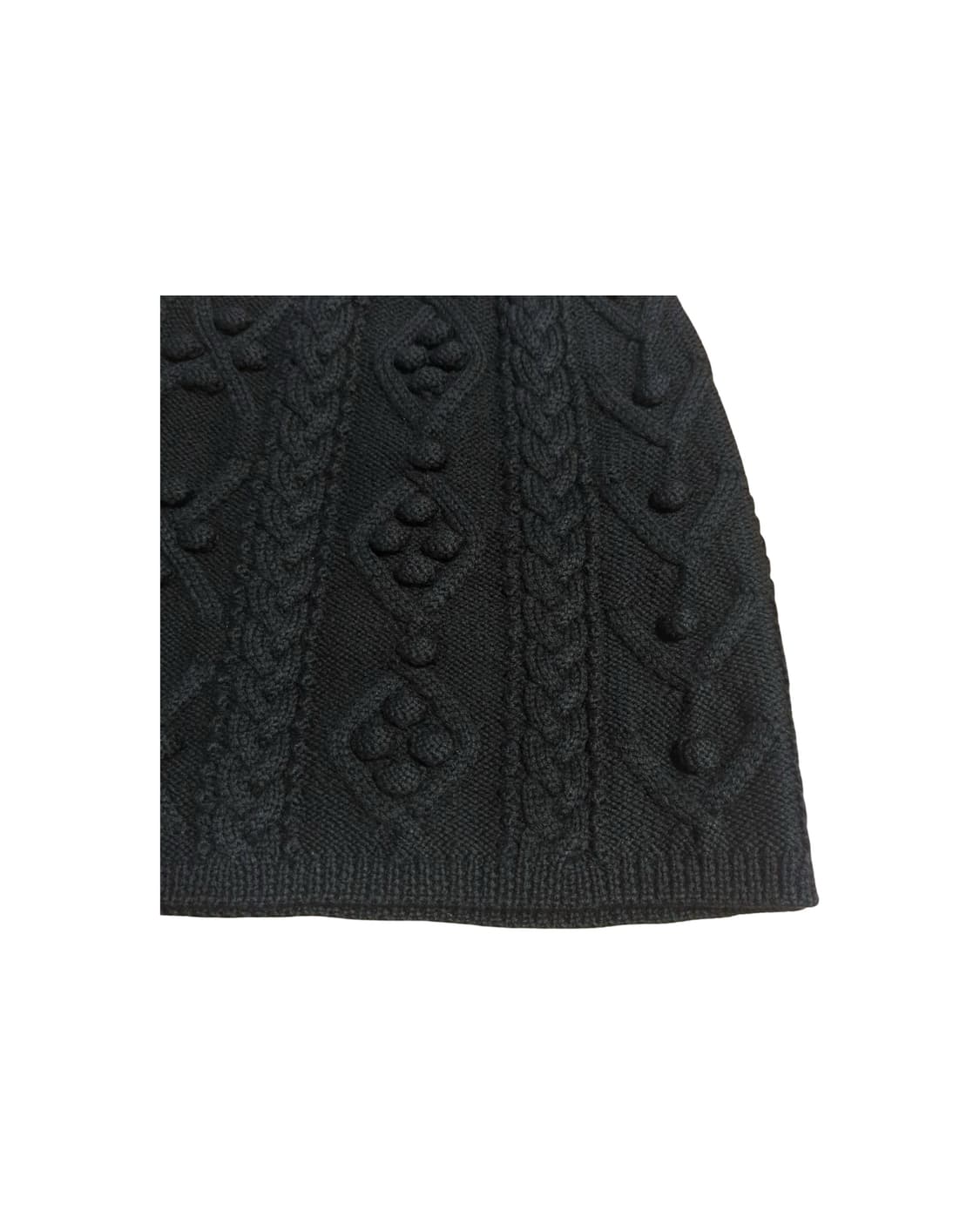 이세이미야케 케이블 니트 스커트 상품이미지3