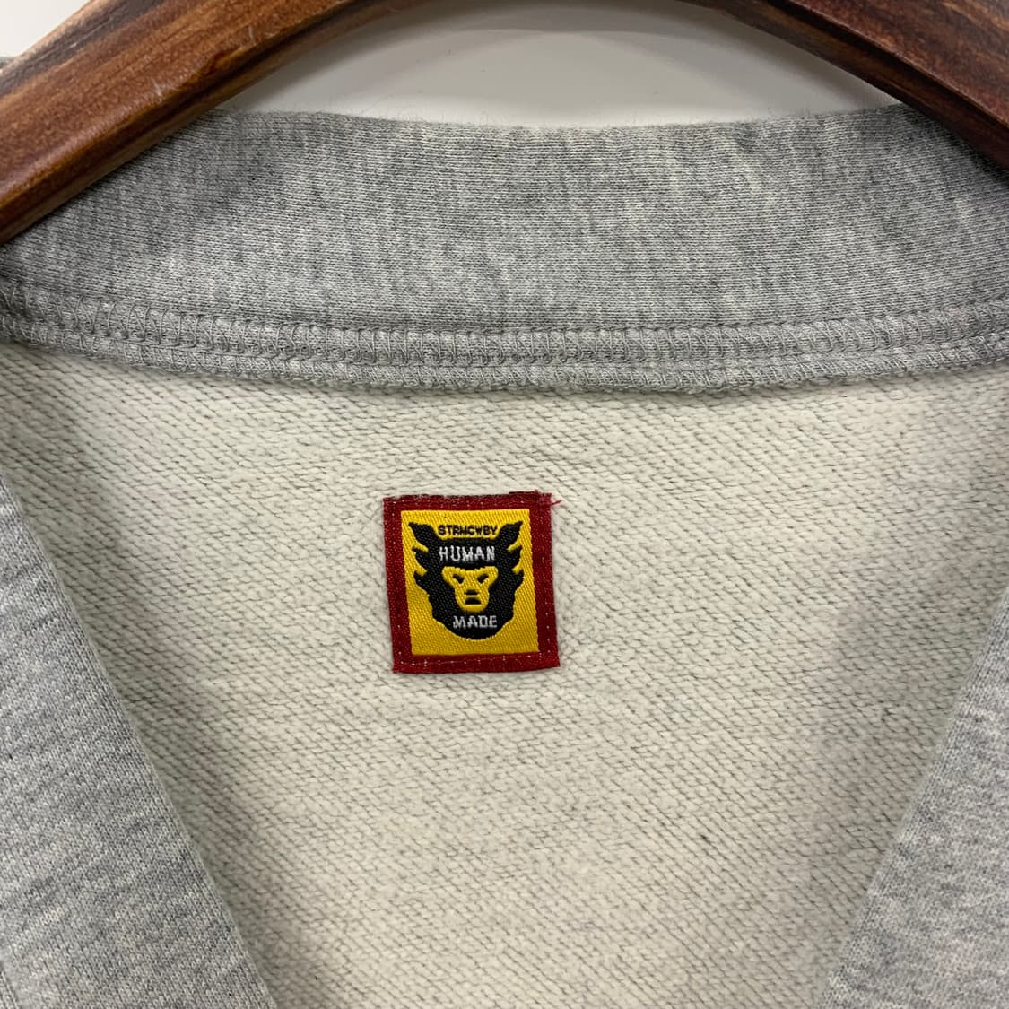 휴먼 메이드 그레이 스웨트 가디건 상품이미지8