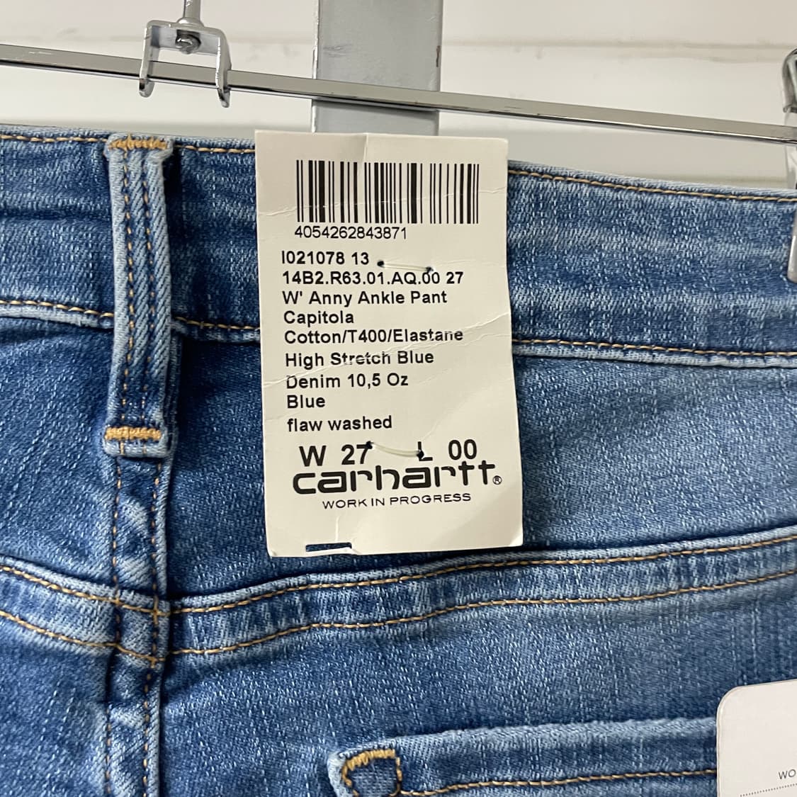 칼하트 데님 팬츠 새상품 27(W) 상품이미지4