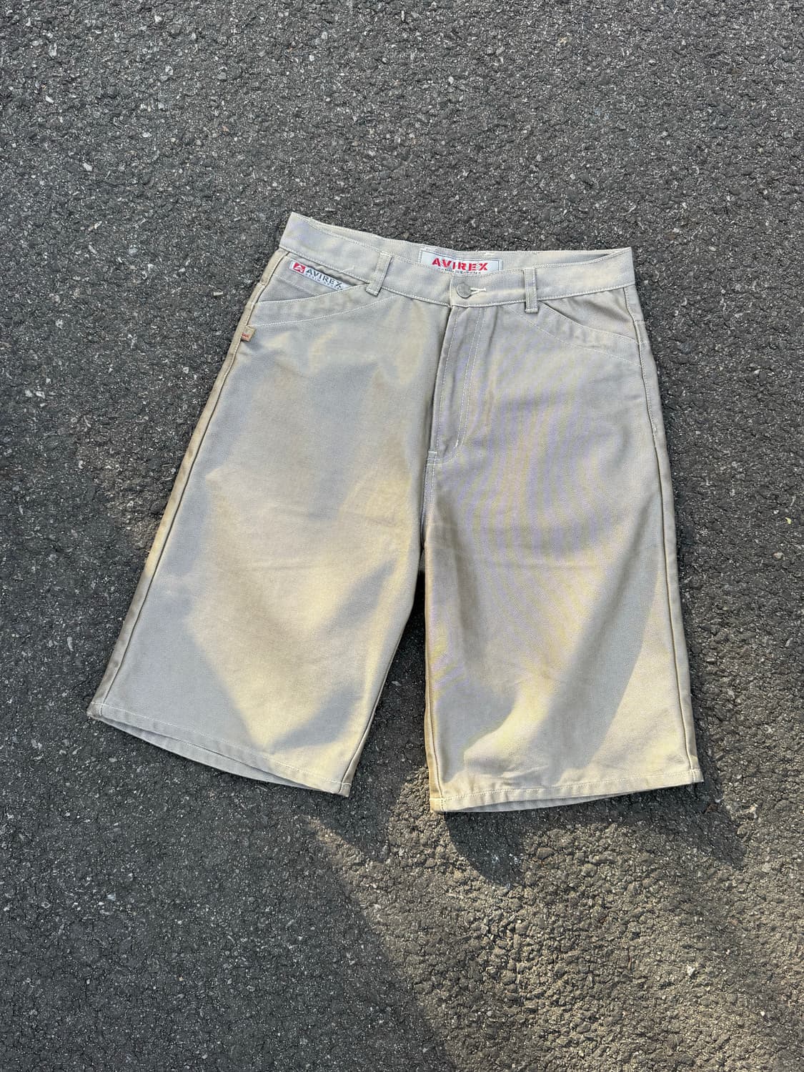 아비렉스 데님 시스템 하프팬츠 상품이미지1