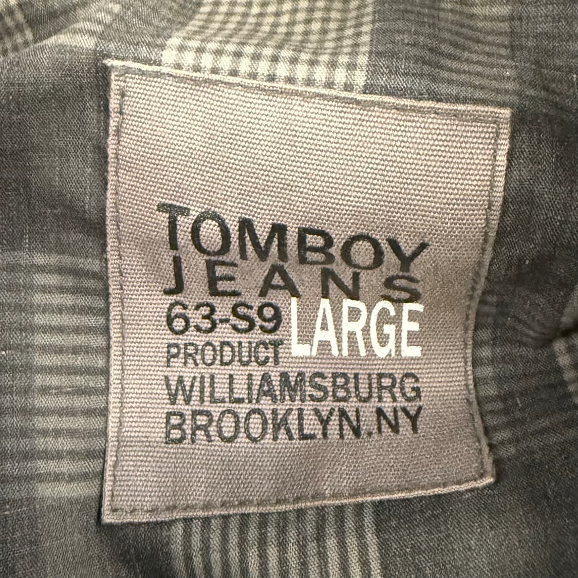 [정품/L] 톰보이 블랙 가죽 자켓 b18 상품이미지5